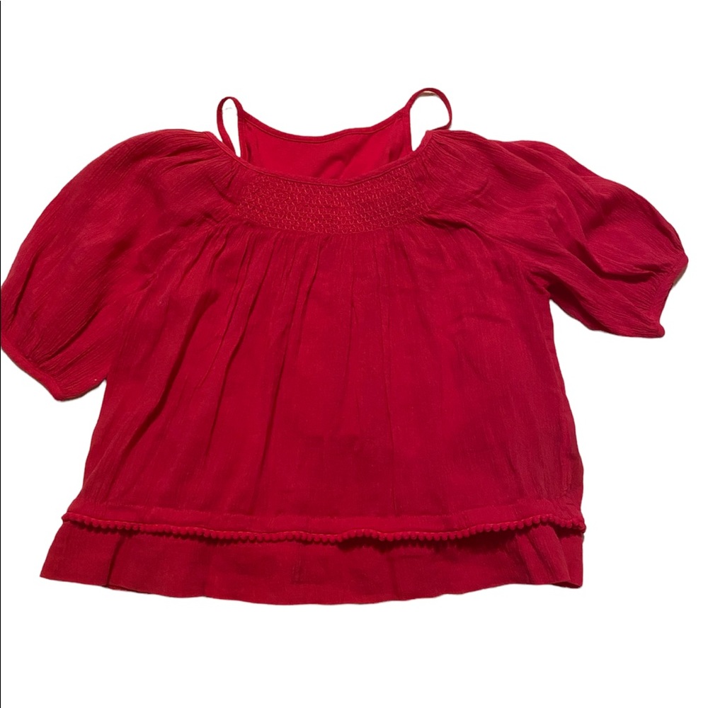 Kids size 5 Ralph Lauren pink shirt